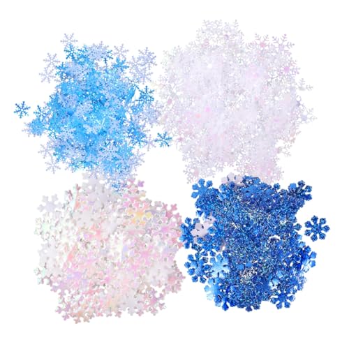 TOYZFRIENDY 700 Stück Schneeflocken Konfetti Weiß und Eisblau Kreative Streudeko für Weihnachtsfeiern Hochzeiten und Winterpartys Große Kunststoff Schneeflocken Detailreiche Dekoration TOYZFRIENDY 700 Stück Schneeflocken Konfetti Weiß und Eisblau Kreative Streudeko für Weihnachtsfeiern Hochzeiten und Winterpartys Große Kunststoff Schneeflocken Detailreiche Dekoration von TOYZFRIENDY