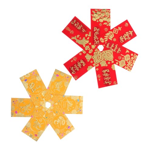 TOYZFRIENDY 72 Stück Vietnamesisches Chinesisches Neujahr Rotpaket Vietnamesische Frühlingsfestivaldekoration Lucky Money Festival Pakete Vietnamesische Xi Papier Gelb TOYZFRIENDY 72 Stück Vietnamesisches Chinesisches Neujahr Rotpaket Vietnamesische Frühlingsfestivaldekoration Lucky Money Festival Pakete Vietnamesische Xi Papier Gelb von TOYZFRIENDY