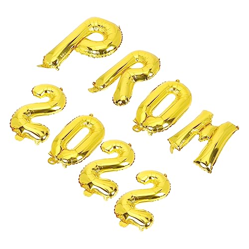 TOYZFRIENDY 8 Stück Teiliges Ballon Set Graduation Party Dekoration Prom Aluminiumfolie Ballons Gold Farbverlauf für Abschlussfeier Innen und Außenbereich TOYZFRIENDY 8 Stück Teiliges Ballon Set Graduation Party Dekoration Prom Aluminiumfolie Ballons Gold Farbverlauf für Abschlussfeier Innen und Außenbereich von TOYZFRIENDY