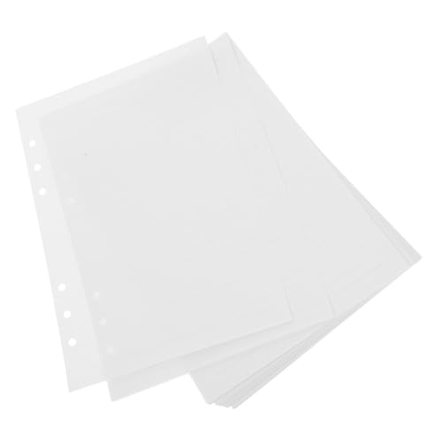 TOYZFRIENDY 80 Blatt Nachfüllpapier Kariert Ringbuch Einlagen Planer Binder Papier für Notizbuch Tagebuch Schreibblock Praktische Nachfüller von TOYZFRIENDY