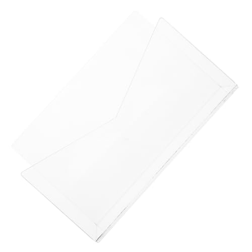 TOYZFRIENDY Acryl Mail Organizer Rack Transparent Briefablage Schreibtisch Organizer Stabile Desktop Ablage für Briefe Postkarten Umschläge Büro und Zuhause von TOYZFRIENDY