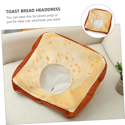 TOYZFRIENDY Adorable Toastbrot Kostüm Foto Requisite Kuschelig Warm Für Mädchen Winterfest von TOYZFRIENDY