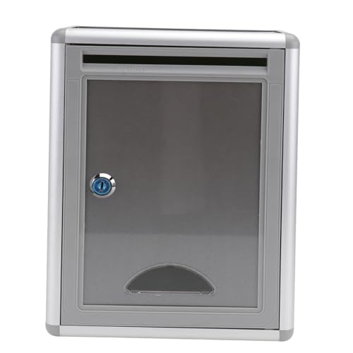 TOYZFRIENDY Aluminium Beschwerde und Vorschlagsbox mit Schloss Wandmontage Sicherheitsbriefkasten für Büro Schule Werkstatt TOYZFRIENDY Aluminium Beschwerde und Vorschlagsbox mit Schloss Wandmontage Sicherheitsbriefkasten für Büro Schule Werkstatt von TOYZFRIENDY