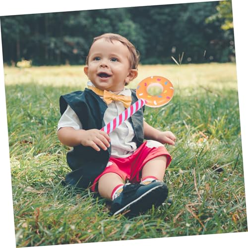 TOYZFRIENDY Aufblasbare Donut Lollipop Spielzeuge mit Pumpe Bunte Süßigkeiten dekoration für Kindergeburtstag Leichte Party deko und Mitgebsel für Kinderfeiern von TOYZFRIENDY
