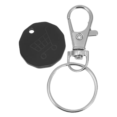 TOYZFRIENDY Edelstahl Einkaufswagenchip Schlüsselanhänger Trolley Token Unisex Schlüsselanhänger für Einkaufswagen mit Stilvollem Design und Praktischem Einsatz TOYZFRIENDY Edelstahl Einkaufswagenchip Schlüsselanhänger Trolley Token Unisex Schlüsselanhänger für Einkaufswagen mit Stilvollem Design und Praktischem Einsatz von TOYZFRIENDY