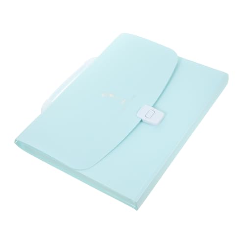 TOYZFRIENDY Erweiterbarer Kunststoff Aktenordner mit Fächern Tragbarer Multi Layer Organizer für Dokumente Quittungen und Papiere Langlebige und Praktische Aufbewahrungstasche für Büro und von TOYZFRIENDY