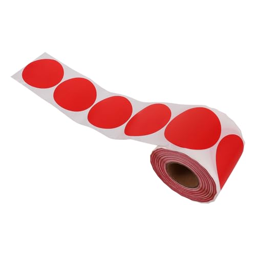 TOYZFRIENDY Etikettenrolle Selbstklebend aus Papier für Geschenkverpackung und Organisation Farbige Aufkleber zum Beschriften für Zuhause Büro und Schule von TOYZFRIENDY