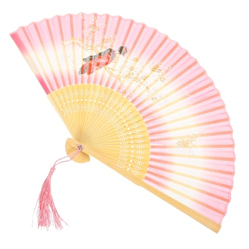 TOYZFRIENDY Faltbarer Handfächer und Chinesischer Vintage Tanzfächer mit Quaste Leicht Tragbar für Dekoration und Fotorequisite TOYZFRIENDY Faltbarer Handfächer und Chinesischer Vintage Tanzfächer mit Quaste Leicht Tragbar für Dekoration und Fotorequisite von TOYZFRIENDY