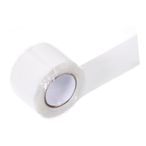 TOYZFRIENDY Flexibles Wasserdichtes Dichtband aus Silikon gummi Weiß Nahtabdichtendes Reparatur klebeband für Rohre Wasserlecks Heizungs Abflussrohre Langlebiges Panzerband von TOYZFRIENDY