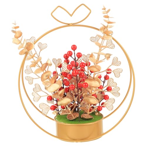 TOYZFRIENDY Frühlingsfest Hochzeit Tischdeko Künstliche Rote Beeren Blumenarrangement Romantische Wohnraumdekoration für Einzug und Verlobung TOYZFRIENDY Frühlingsfest Hochzeit Tischdeko Künstliche Rote Beeren Blumenarrangement Romantische Wohnraumdekoration für Einzug und Verlobung von TOYZFRIENDY