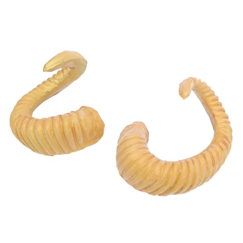 TOYZFRIENDY Halloween Party Haarreifen mit Goldfarbenen Lebensechten Schafhörnern Langlebige Kopfbedeckung für Festival Karneval und Kostüm als und Dekoration von TOYZFRIENDY