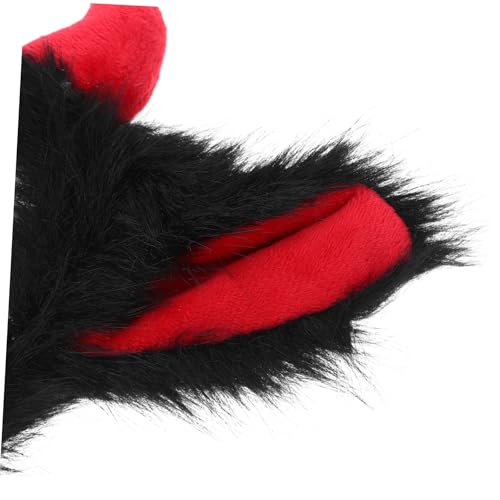 TOYZFRIENDY Halloween Stirnband mit Realistischen Yak Ohren und Hörnern Verstellbar für Erwachsene und Gruseliges Kostümzubehör für Halloween Partys Cosplay und Bühnenauftritte von TOYZFRIENDY