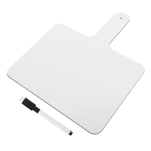 TOYZFRIENDY Handgehaltenes Whiteboard Paddle Teiliges Abwischbares Whiteboard für Schüler Spielrequisiten Glatte Kanten Vielseitig Nutzbar für Unterricht Spiele und Abstimmungen TOYZFRIENDY Handgehaltenes Whiteboard Paddle Teiliges Abwischbares Whiteboard für Schüler Spielrequisiten Glatte Kanten Vielseitig Nutzbar für Unterricht Spiele und Abstimmungen von TOYZFRIENDY