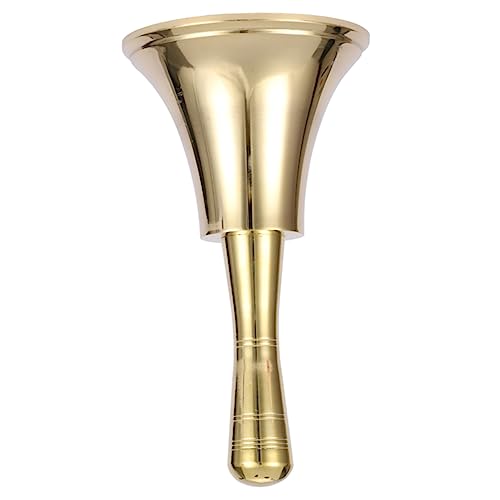 TOYZFRIENDY Handglocke aus Messing Klein Vintage Handklingel mit Griff für Restaurant Service Hotel Weihnachten Lehrer und Robuste Tischglocke mit Klarem TOYZFRIENDY Handglocke aus Messing Klein Vintage Handklingel mit Griff für Restaurant Service Hotel Weihnachten Lehrer und Robuste Tischglocke mit Klarem von TOYZFRIENDY
