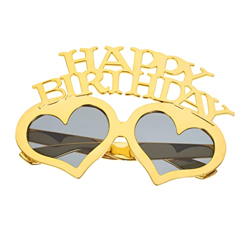 TOYZFRIENDY Herzförmige Geburtstagsbrille Lustige Partybrille für Erwachsene und Dekorative Eyewear für Geburtstagsfeiern Leicht und Tragbar für Fotos und Auftritte TOYZFRIENDY Herzförmige Geburtstagsbrille Lustige Partybrille für Erwachsene und Dekorative Eyewear für Geburtstagsfeiern Leicht und Tragbar für Fotos und Auftritte von TOYZFRIENDY