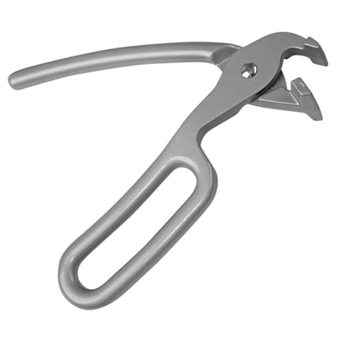 TOYZFRIENDY Hitzebeständiger Ofenplatten griff aus Aluminiumlegierung Rutschfeste Anti verbrühungs zange für Heiße Teller und Schüsseln Ergonomisch Leichter Küchenclip für Pizza von TOYZFRIENDY