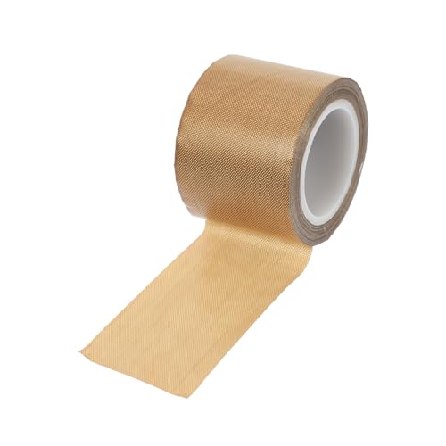 TOYZFRIENDY Hitzebeständiges Klebeband Starkes Isolierband mit Hoher Klebkraft Abriebfestes Ptfe gewebeband für Sublimationsdruck und Industrielle Wärmeisolierung von TOYZFRIENDY