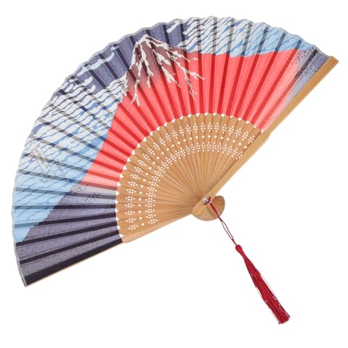 TOYZFRIENDY Japanischer Faltbarer Handfächer aus Echtem Seidenstoff mit Robusten Bambusknochen Langlebig und Stilvoll für Damen Sommertage Partys und Cosplay Dekorationen TOYZFRIENDY Japanischer Faltbarer Handfächer aus Echtem Seidenstoff mit Robusten Bambusknochen Langlebig und Stilvoll für Damen Sommertage Partys und Cosplay Dekorationen von TOYZFRIENDY