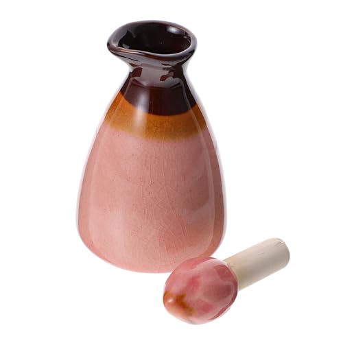 TOYZFRIENDY Keramik Ätherisches Öl Fläschchen Duftöl Flasche Nachfüllbar Für Aromatherapie Geschenkidee Rosa Schönheits Salon Zubehör von TOYZFRIENDY