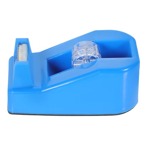 TOYZFRIENDY Kleiner Transparenter Tape Dispenser Stabiles und Tragbares Design Effizienter Büro Klebeband Cutter Bunter Schreibtisch Klebebandhalter für Schule Büro Scrapbooking Handliche von TOYZFRIENDY