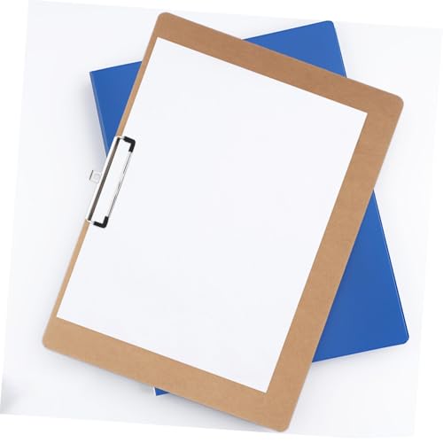 TOYZFRIENDY Klemmbrett mit Metallclip Verstellbar und Langlebig Schreibunterlage im Querformat Sicheres Halten Verschiedener Papiertypen Leicht und Tragbar für Büro Hotel und Reise TOYZFRIENDY Klemmbrett mit Metallclip Verstellbar und Langlebig Schreibunterlage im Querformat Sicheres Halten Verschiedener Papiertypen Leicht und Tragbar für Büro Hotel und Reise von TOYZFRIENDY