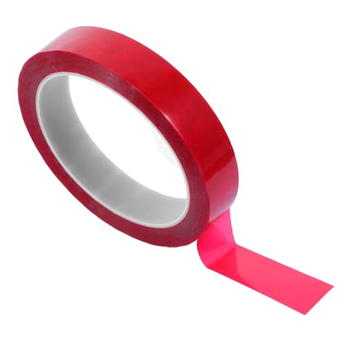 TOYZFRIENDY Manipulationssicheres Verpackungsband Rot mit Sicherheitsmarkierung für Dokumente und Pakete Langlebiges Klebeband zur Diebstahl Manipulationsvermeidung Vielseitig Einsetzbar von TOYZFRIENDY