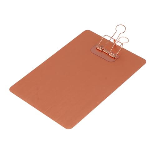 TOYZFRIENDY Metal Klemmbrett aus Edelstahl Leichtes Schreibbrett für Büro und Schule Glatte Oberfläche Tragbares Clipboard ohne Design für Notizen und Zeichnungen TOYZFRIENDY Metal Klemmbrett aus Edelstahl Leichtes Schreibbrett für Büro und Schule Glatte Oberfläche Tragbares Clipboard ohne Design für Notizen und Zeichnungen von TOYZFRIENDY