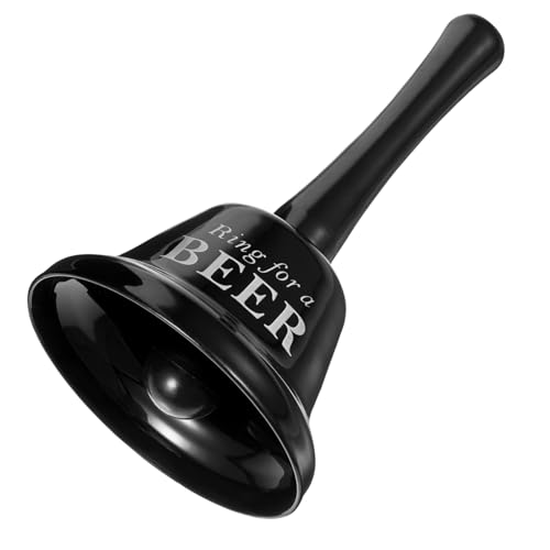 TOYZFRIENDY Metall Handglocke mit Kreativem Buchstaben Design Schwarze Party Klingel für Junggesellenabschied Barfreundliches Glockenspiel Langlebiges Handgehaltenes Spielrequisit für TOYZFRIENDY Metall Handglocke mit Kreativem Buchstaben Design Schwarze Party Klingel für Junggesellenabschied Barfreundliches Glockenspiel Langlebiges Handgehaltenes Spielrequisit für von TOYZFRIENDY