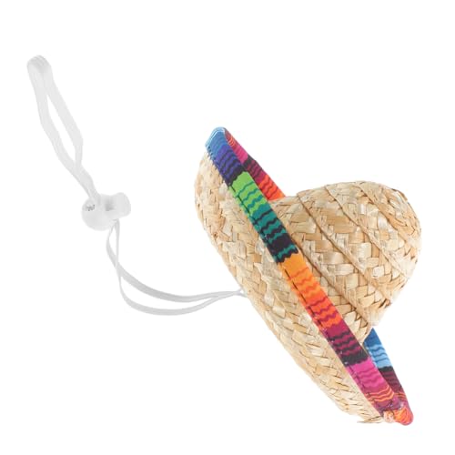TOYZFRIENDY Mexikanischer Sombrero Partyhut Klein Strohhut für Karneval Mexiko Festival Mütze Atmungsaktiv Handgefertigt Sicher für Familienfeier und Kostüm TOYZFRIENDY Mexikanischer Sombrero Partyhut Klein Strohhut für Karneval Mexiko Festival Mütze Atmungsaktiv Handgefertigt Sicher für Familienfeier und Kostüm von TOYZFRIENDY