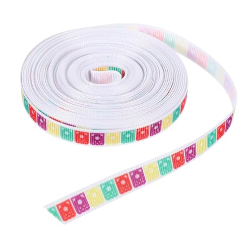 TOYZFRIENDY Mexikanisches Geschenkband Breit Yards Polyester Geschenkverpackungsband für Cinco De Mayo Partydeko Verarbeitung Vielseitig Zuschneidbar Lebendige Farben für Festtagsdekoration von TOYZFRIENDY