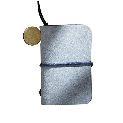 TOYZFRIENDY Mini Notizbuch Handliches Notizheft Matte Wachshülle Himmelblau Praktische Schul und Büro Schreibwaren für Studenten und Berufstätige Tragbares Tagebuch TOYZFRIENDY Mini Notizbuch Handliches Notizheft Matte Wachshülle Himmelblau Praktische Schul und Büro Schreibwaren für Studenten und Berufstätige Tragbares Tagebuch von TOYZFRIENDY