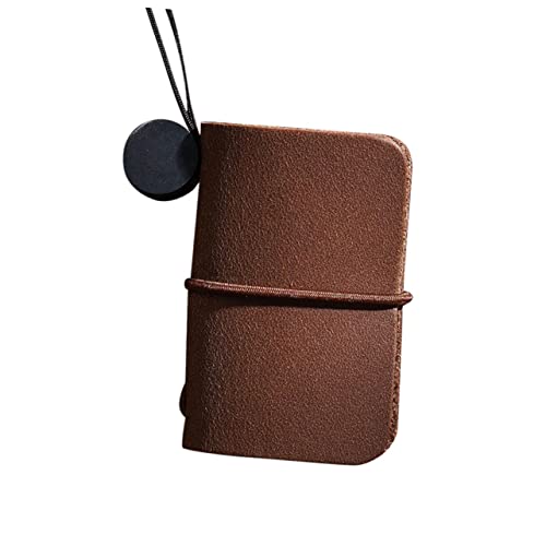 TOYZFRIENDY Mini Notizbuch Handliches Notizheft aus Leder mit Ölwachseffekt Reise Notebook für Schüler und Büro Kompakte für Alltag und Unterwegs Dunkles Braun TOYZFRIENDY Mini Notizbuch Handliches Notizheft aus Leder mit Ölwachseffekt Reise Notebook für Schüler und Büro Kompakte für Alltag und Unterwegs Dunkles Braun von TOYZFRIENDY