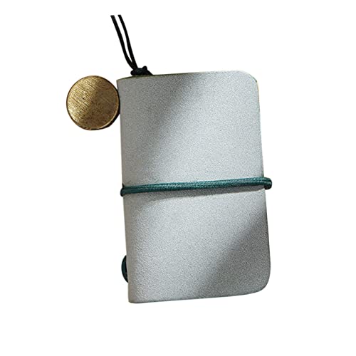 TOYZFRIENDY Mini Notizbuch für Schule und Büro Handliches Notizblock für Büroangestellte und Schüler und Tragbar Mattes Wachspapier in Grasgrün für Notizen und Planungen von TOYZFRIENDY