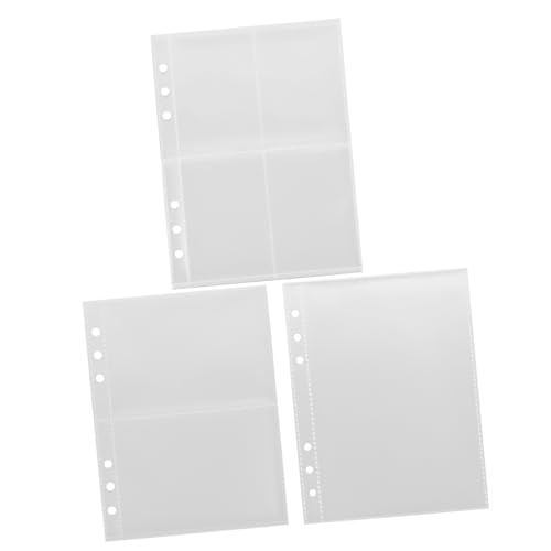 TOYZFRIENDY Nachfüllseiten Ringbuch Klarsichthüllen mit Fach und Einteilungen Transparent Halbmatte Sammelkarten Schutzhüllen für Fotos Postkarten Organizer TOYZFRIENDY Nachfüllseiten Ringbuch Klarsichthüllen mit Fach und Einteilungen Transparent Halbmatte Sammelkarten Schutzhüllen für Fotos Postkarten Organizer von TOYZFRIENDY