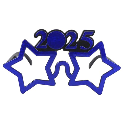 TOYZFRIENDY Neujahrsbrille Partybrille Stern Design Lustige Silvester Brille aus Leichtem Pc Material für Feier Dekoration und Fotorequisit Geeignet für Erwachsene und Jugendliche TOYZFRIENDY Neujahrsbrille Partybrille Stern Design Lustige Silvester Brille aus Leichtem Pc Material für Feier Dekoration und Fotorequisit Geeignet für Erwachsene und Jugendliche von TOYZFRIENDY