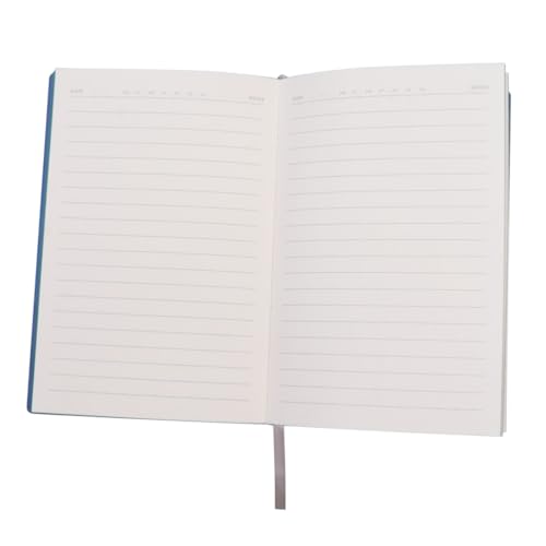 TOYZFRIENDY PU Leder Notizbuch mit Bindeband Dickes Hardcover Schreibbuch Blätter Dickes Rezept Tagebuch Vielseitiges Schreibheft für Büro Schule und Zuhause von TOYZFRIENDY