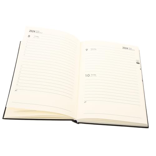 TOYZFRIENDY Planer Notizbuch Tagesplaner mit Festem Einband Jahresplaner Buch für Schüler Studenten und Berufstätige Hochwertiges Papier als Kalender Tagebuch und To do liste von TOYZFRIENDY