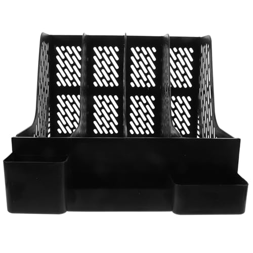 TOYZFRIENDY Schreibtisch Organizer Aktenhalter aus Desktop File Cubbyhole Stabiles Multi grid Ablagerack für Ordner Praktischer Dokumentenhalter für Büro Schule und Zuhause von TOYZFRIENDY
