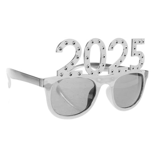 TOYZFRIENDY Silvester Brille mit Funkelnden Strasssteinen Rechteckige Partybrille für Neujahrsfeiern Leichtes und Bequemes Foto Requisit für Erwachsene und Jugendliche TOYZFRIENDY Silvester Brille mit Funkelnden Strasssteinen Rechteckige Partybrille für Neujahrsfeiern Leichtes und Bequemes Foto Requisit für Erwachsene und Jugendliche von TOYZFRIENDY