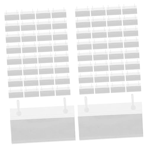 TOYZFRIENDY Snap Locking Etikettenhalter Transparent Korb Preisschild Halter Einfache Papier Einfügung Sicherer Halt für Supermarktregale mit Weißen Etikettenkarten TOYZFRIENDY Snap Locking Etikettenhalter Transparent Korb Preisschild Halter Einfache Papier Einfügung Sicherer Halt für Supermarktregale mit Weißen Etikettenkarten von TOYZFRIENDY