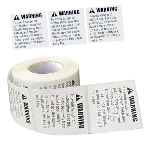 TOYZFRIENDY Suffocation Warning Aufkleber Selbstklebend Versand Warnetiketten für Verpackungen Leicht Haftend Lesbar Schutz Erstickungsgefahr TOYZFRIENDY Suffocation Warning Aufkleber Selbstklebend Versand Warnetiketten für Verpackungen Leicht Haftend Lesbar Schutz Erstickungsgefahr von TOYZFRIENDY