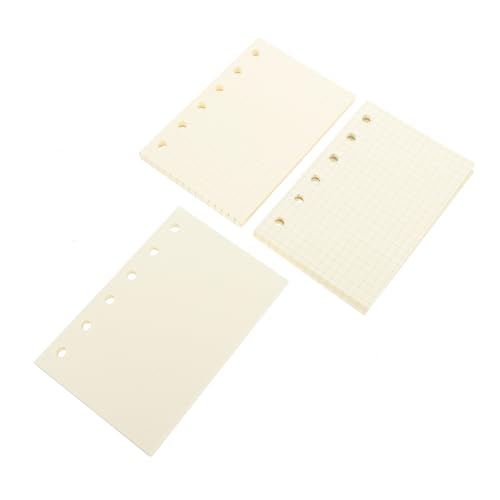 TOYZFRIENDY Teiliges Nachfüllpapier Kariert Blanko Ringbuch Einlagen Langlebiges Notizpapier für Spiralplaner und Tagebücher Vielseitig für Notizen Berichte Tagebuchführung Geeignet von TOYZFRIENDY
