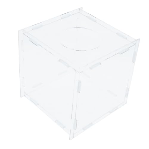 TOYZFRIENDY Transparente Acryl Losbox Abnehmbare Raffle Box für Gewinnspiele Klare Kiste für Firmenfeiern Party Zubehör Vielseitige von TOYZFRIENDY