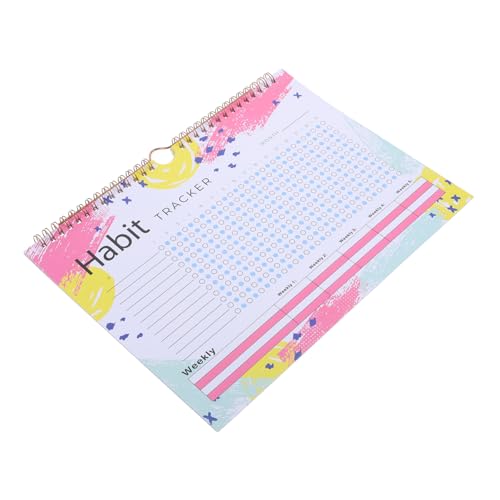 TOYZFRIENDY Undatierter Habit Tracker Planer mit Monatsübersicht Workout und Zieljournal Habit Tracker Kalender Motivationsplaner für Tägliche Gewohnheiten für Schüler und Mütter TOYZFRIENDY Undatierter Habit Tracker Planer mit Monatsübersicht Workout und Zieljournal Habit Tracker Kalender Motivationsplaner für Tägliche Gewohnheiten für Schüler und Mütter von TOYZFRIENDY