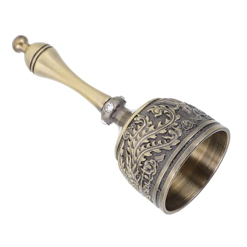TOYZFRIENDY Vintage Handglocke aus Robustem Zinklegierung mit Ergonomischem Griff und Chinesischem Drachen Motiv Kleine Handglocke für Senioren Klassenzimmer und Festliche Dinner events TOYZFRIENDY Vintage Handglocke aus Robustem Zinklegierung mit Ergonomischem Griff und Chinesischem Drachen Motiv Kleine Handglocke für Senioren Klassenzimmer und Festliche Dinner events von TOYZFRIENDY