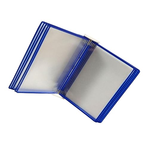 TOYZFRIENDY Wandmontierter Dokumentenhalter Praktischer Aktenordner für Büro Flexibler Zeitschriften Organizer Blau zur Aufbewahrung von Dokumenten Magazinen und Zertifikaten TOYZFRIENDY Wandmontierter Dokumentenhalter Praktischer Aktenordner für Büro Flexibler Zeitschriften Organizer Blau zur Aufbewahrung von Dokumenten Magazinen und Zertifikaten von TOYZFRIENDY