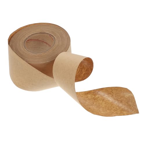 TOYZFRIENDY Wasseraktiviertes Kraftpapier Klebeband Selbstklebendes Packband Beschreibbar Reißfest Umweltfreundliches Paketklebeband für Kartons Vielseitiges Siegel und Verpackungswerkzeug TOYZFRIENDY Wasseraktiviertes Kraftpapier Klebeband Selbstklebendes Packband Beschreibbar Reißfest Umweltfreundliches Paketklebeband für Kartons Vielseitiges Siegel und Verpackungswerkzeug von TOYZFRIENDY