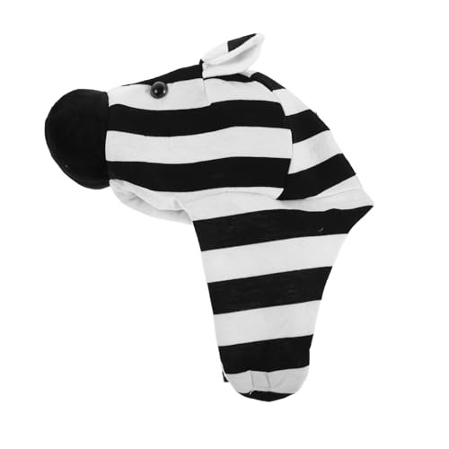 TOYZFRIENDY Zebra Kostüm Hut Cartoon Tiermotiv Leicht Wiederverwendbar Für Halloween Party Karneval Erwachsene von TOYZFRIENDY