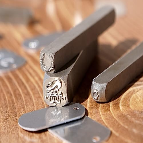 Kundenspezifische Metallstempel - Werkzeug für Schmuckherstellung, Ohrring-Erkenntnisse, Design-Set - Stempel auf Metall Kundenspezifische Metallstempel - Werkzeug für Schmuckherstellung, Ohrring-Erkenntnisse, Design-Set - Stempel auf Metall von TPFOON