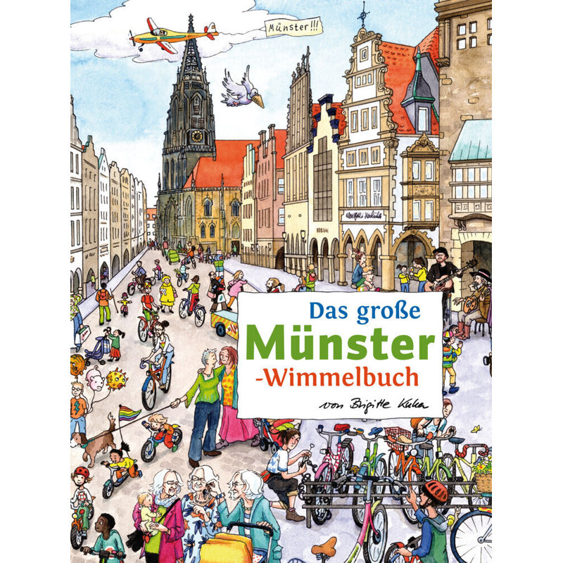 Das Große Münster-Wimmelbuch, Pappband von TPK Regionalverlag